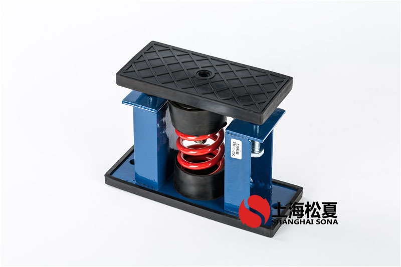 ZTF-1-600<a href='http://www.zhangbolun.cn' target='_blank'><u>彈簧減震器</u></a>安裝在斜流式管道風機